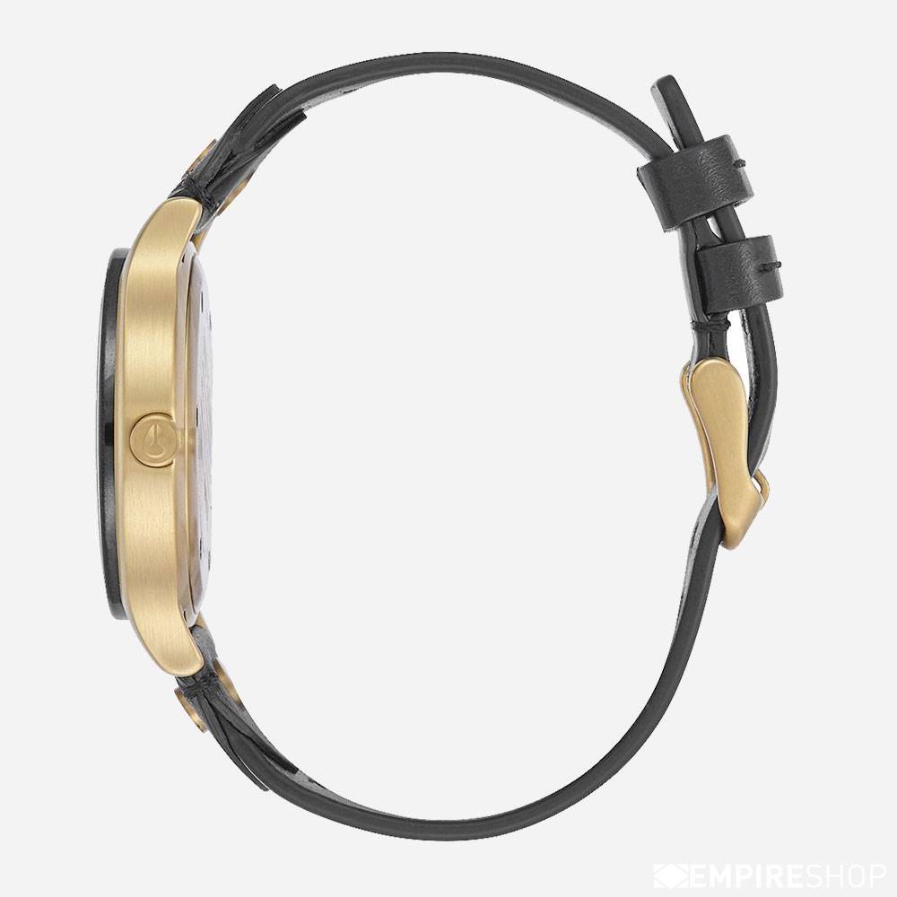 Nixon X watch Society Sala Leather - Gold Black