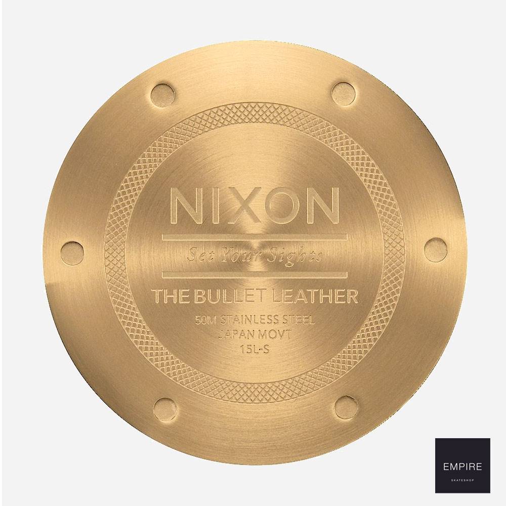 NIXON KENSINGTON - Gold Black Stamped