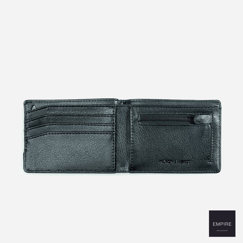 Nixon Heros Bi Fold Wallet - Black