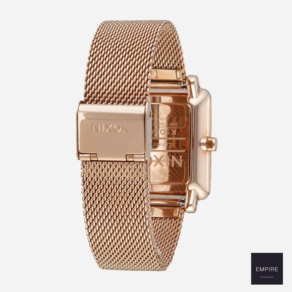 NIXON K SQUARED MILANESE - All rose gold