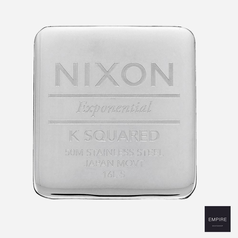 NIXON K SQUARED MILANESE - All silver