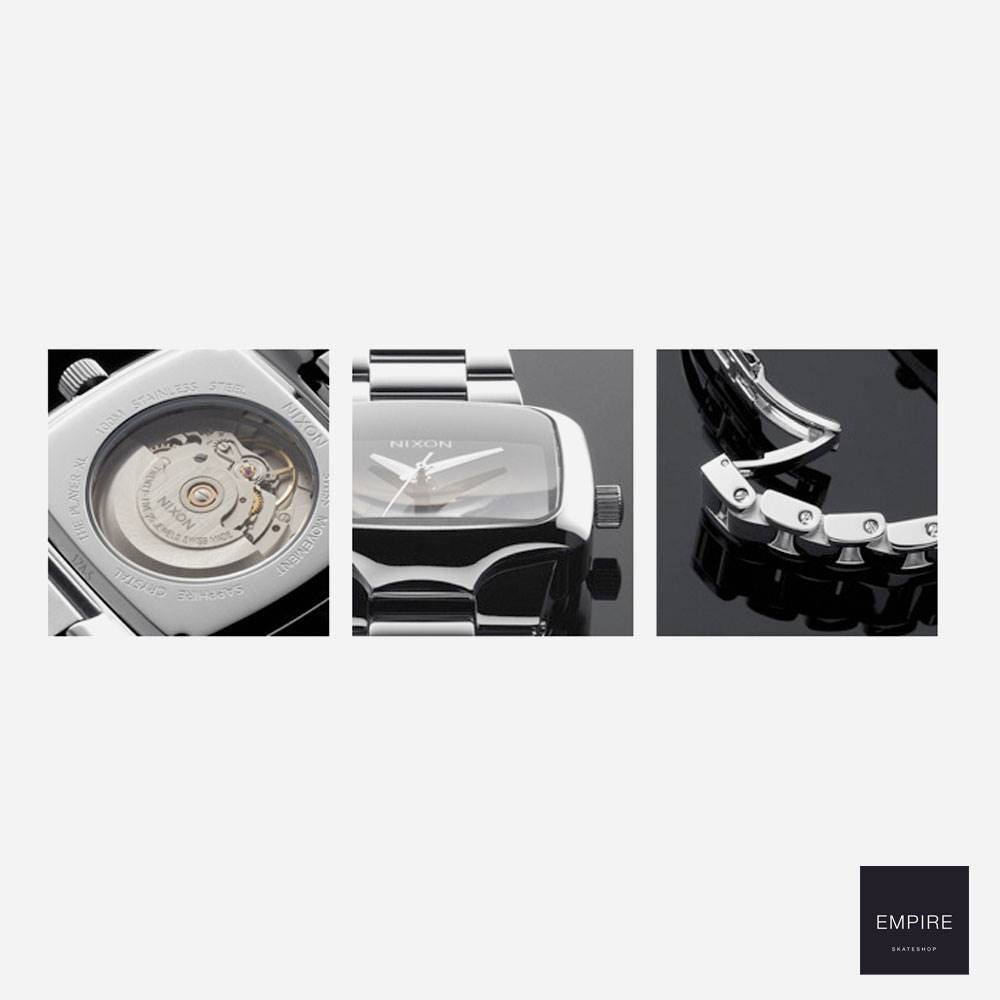 NIXON ELITE THE PLAYER XL AUTOMATIC - Gunmetal