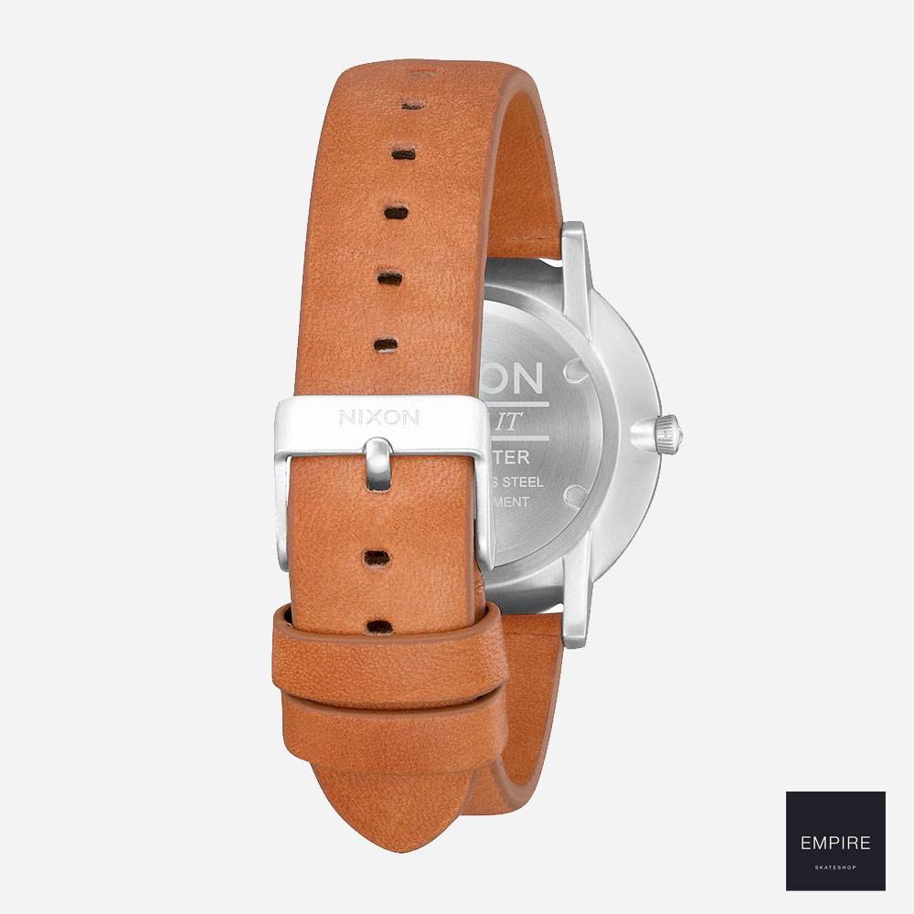 NIXON PORTER LEATHER - Silver Tan
