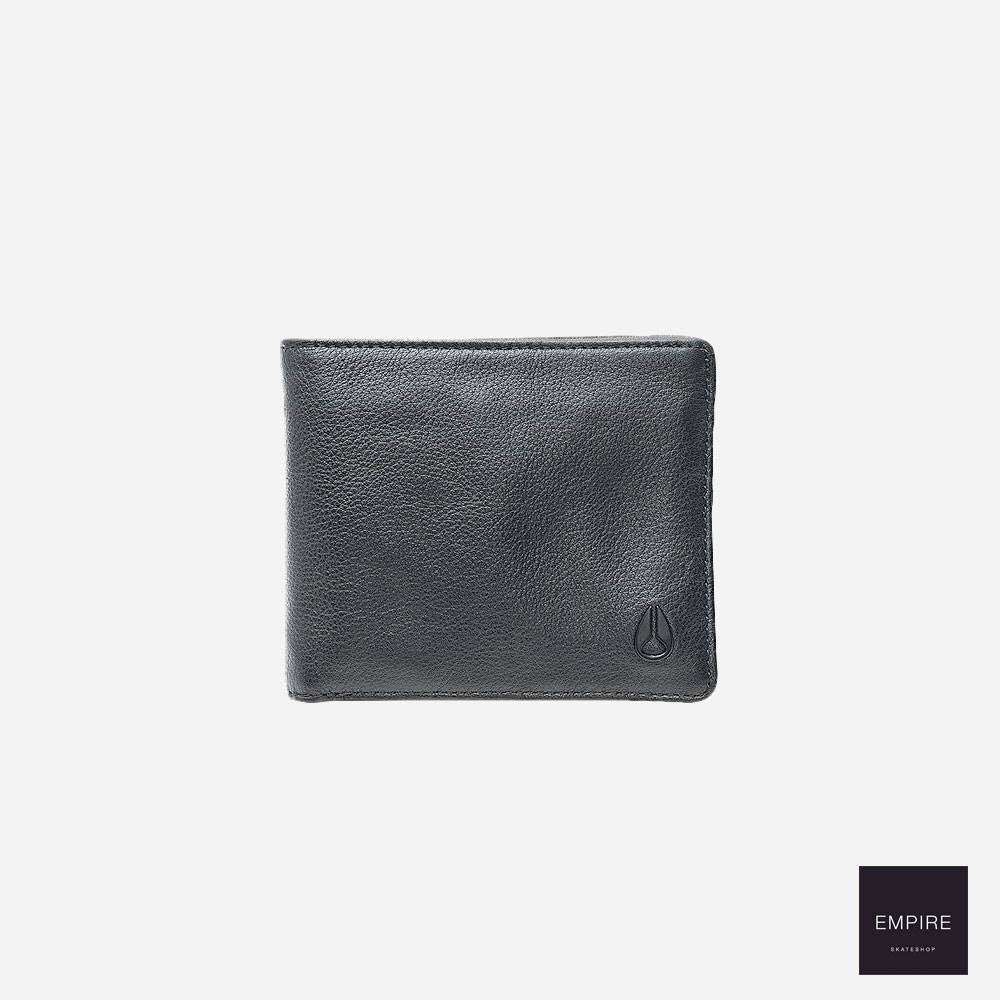 Nixon Satellite Big Bill Bi -Fold Wallet - All Black