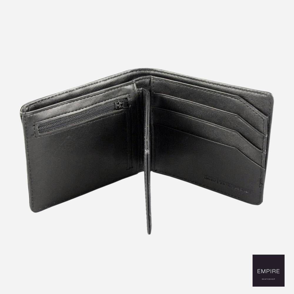 Nixon Satellite Big Bill Bi -Fold Wallet - All Black