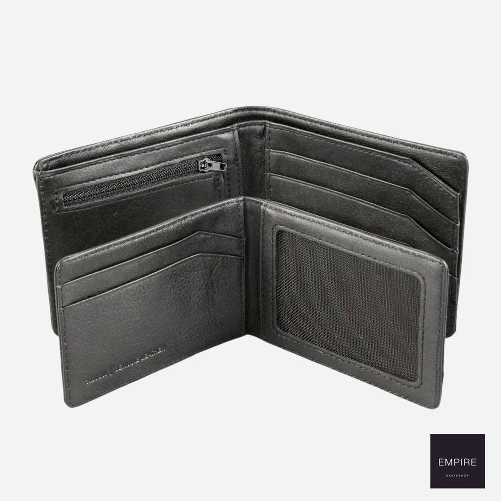 Nixon Satellite Big Bill Bi -Fold Wallet - All Black