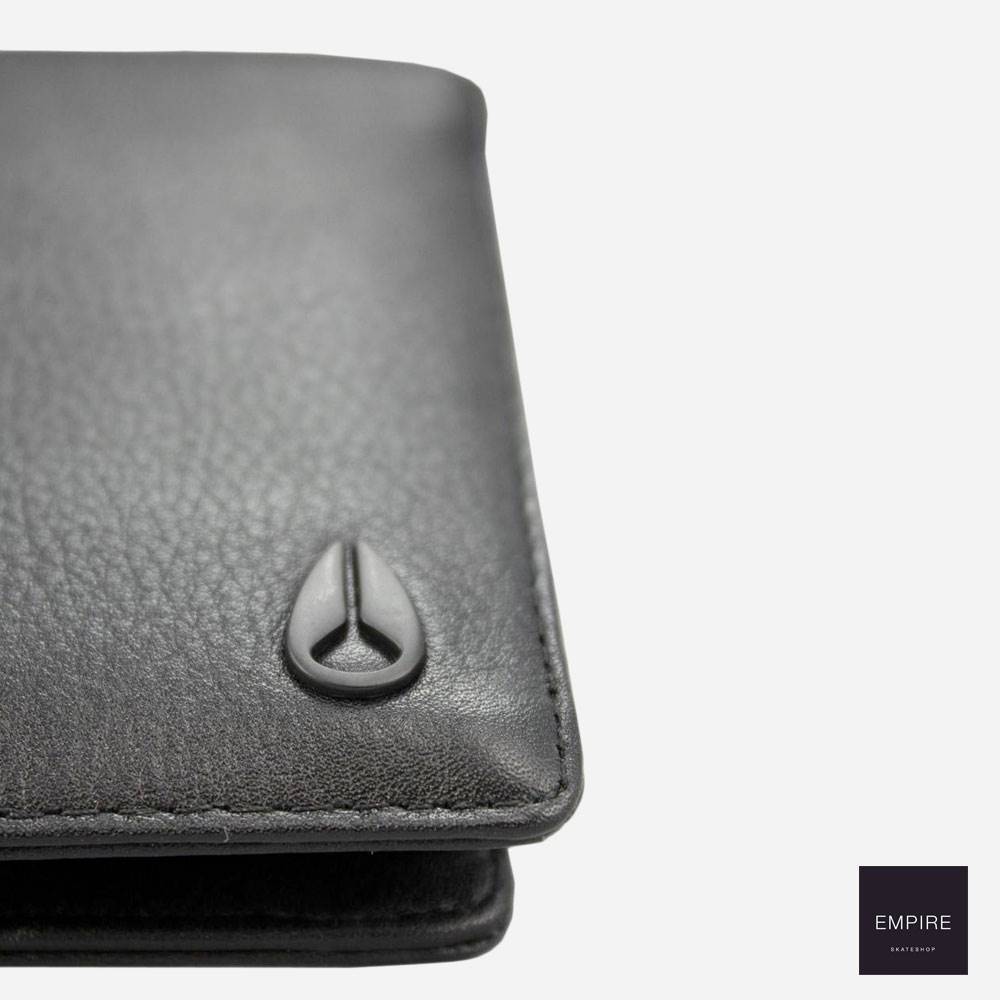 Nixon Satellite Big Bill Bi -Fold Wallet - All Black