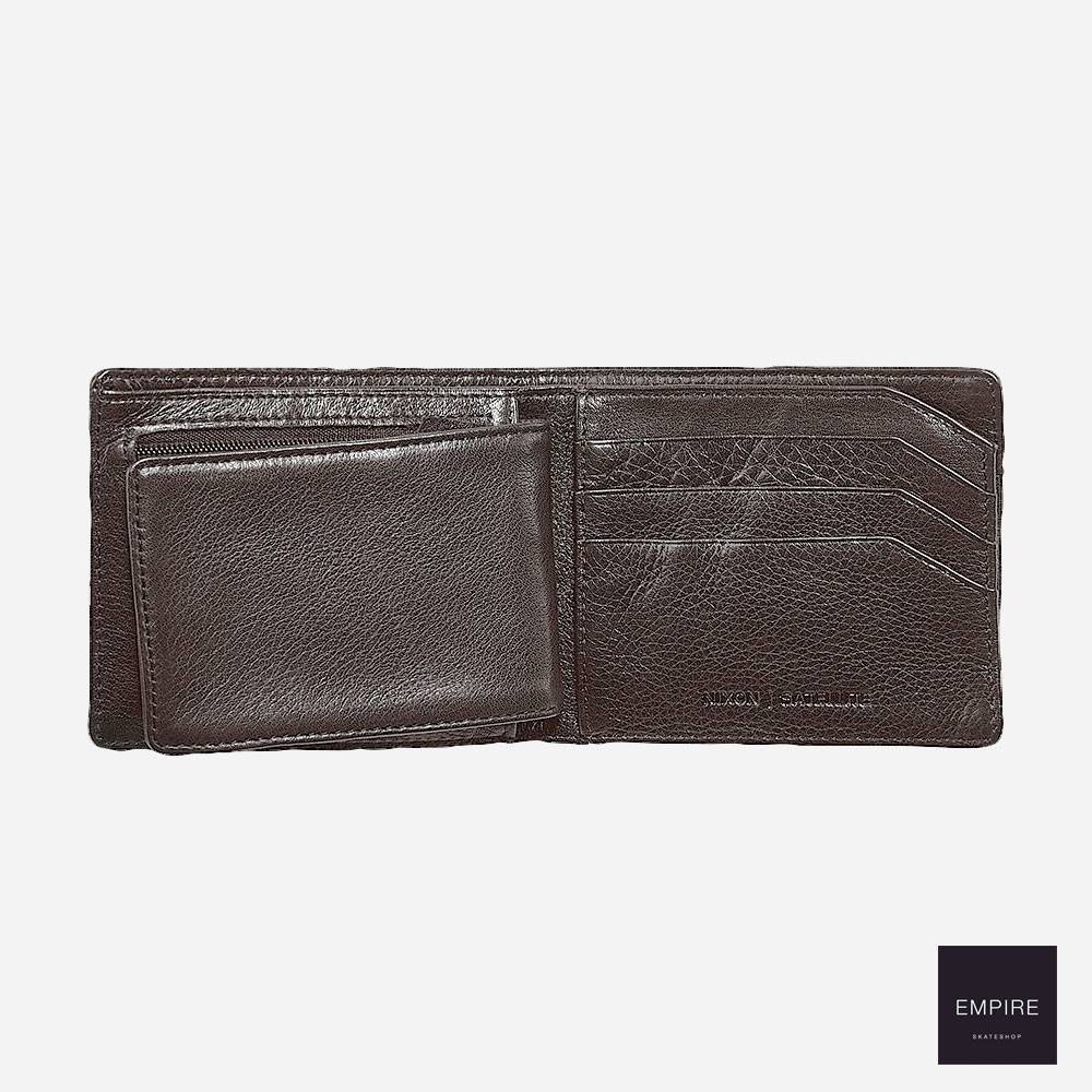 Nixon Satellite Big Bill Bi -Fold - Brown