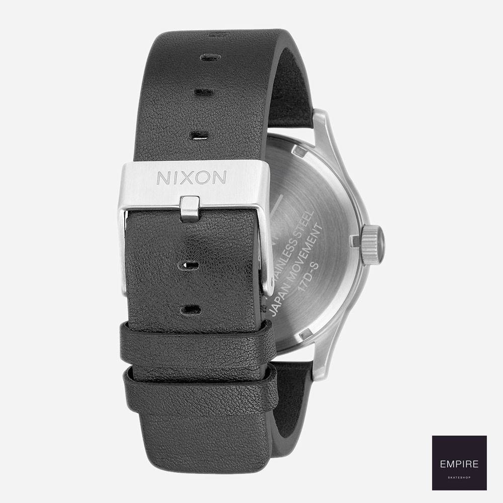 Nixon Sentry Leather - White Silver Black