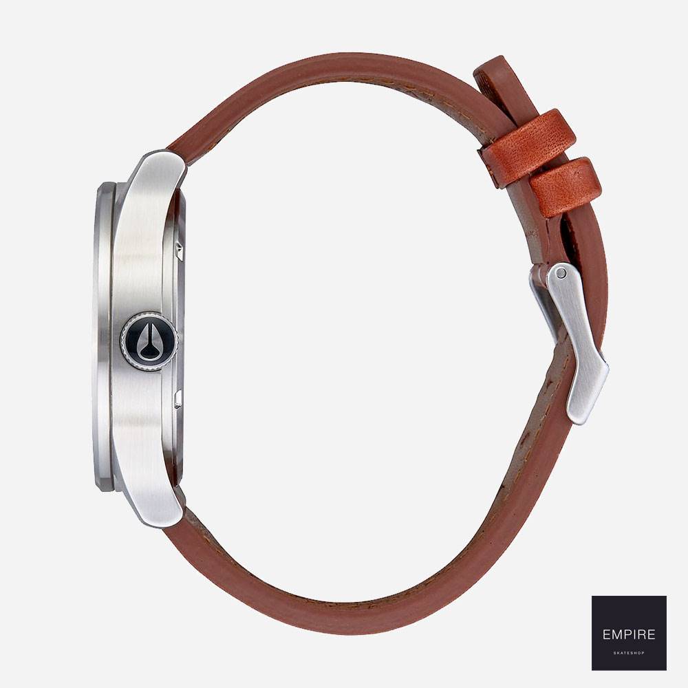 Nixon Sentry Leather - White Sunray Saddle