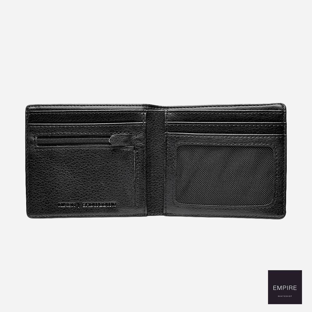 Nixon Showdown Bi -Fold Zip Id Wallet - Brown