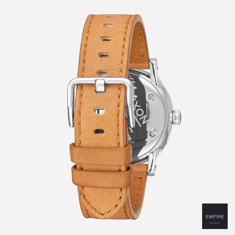 NIXON STATION LEATHER - Seafoam Light Brown