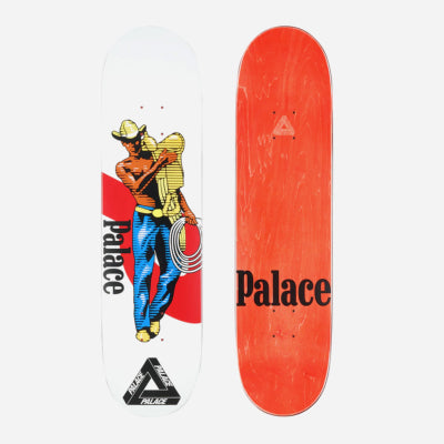 Skateboards Palace - Saves Deck - White