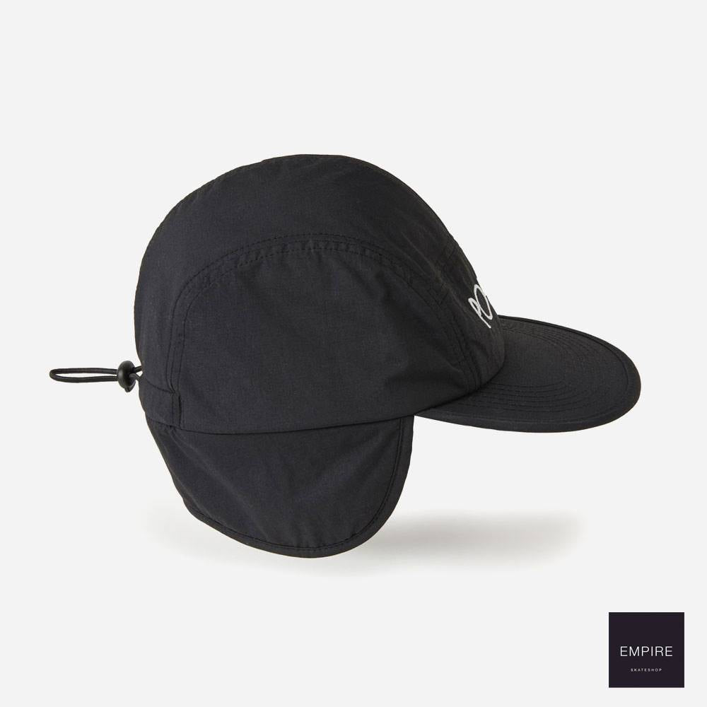 POLAR - FLAP CAP - Black