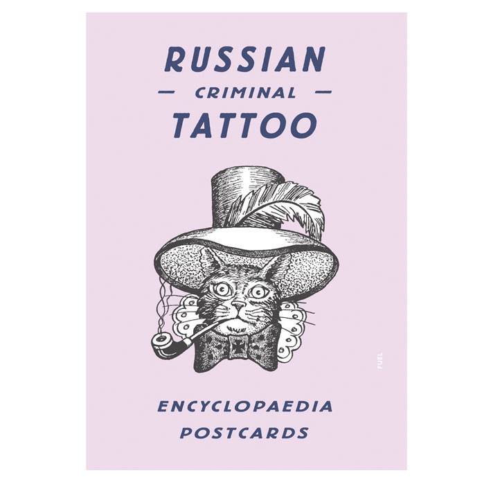 RUSSIAN CRIMINAL TATTOO ENCYCLOPEDIA POSTCARDS
