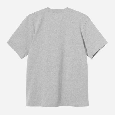 Stussy - Stock Logo SS Crew - Heather Gray