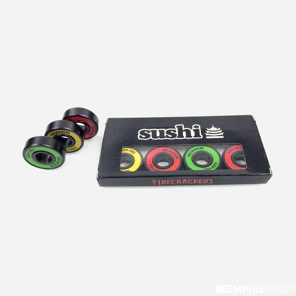 SUSHI FIRECRACKER FIVES RASTA ABEC 5